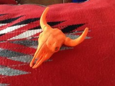 Buffalo Skull (American Bison) 3D Printer Model