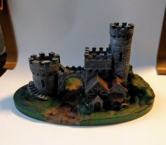 Castle Gate 2 3D Printer Model