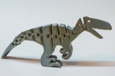 Flexi-Velociraptor 3D Printer Model