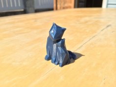 Low Poly Cuddling Cats! 3D Printer Model