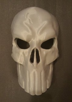 Punisher Mask (no Supports) 3D Printer Model