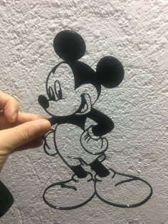 Mickey Mouse – Wall Art / Decoration 3D Printer Model