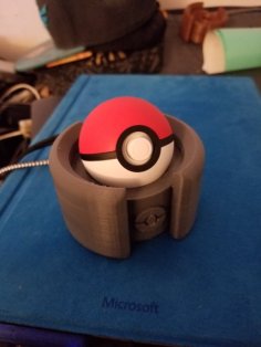 Pokeball Plus Mag Charger Dock 3D Printer Model