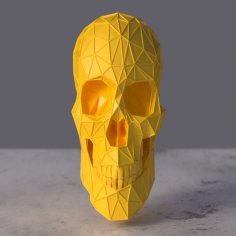 Human Skull Figurine Skeleton 3D Printer Model