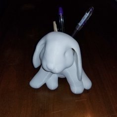 Bunny Pen Holder 3D Printer Model