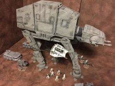 AT-AT Walker (Star Wars Legion Scale) 3D Printer Model