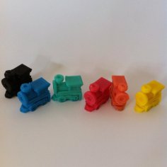 Little Train – Mexican Domino 3D Printer Model