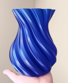 Flower Vase Large Twist 3D Printer Model