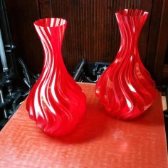 Twisty Vase 3D Printer Model