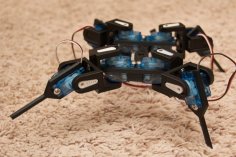 Mini Quadruped – Optimized For 9G Servos 3D Printer Model