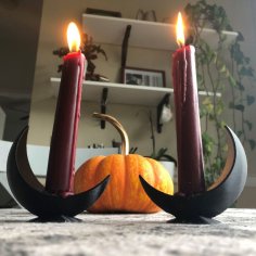 Moon Candle Holder 3D Printer Model