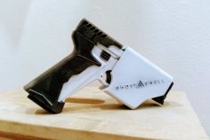 Upgrade Of Thermoptic Pistol From Ghost In The Shell 3D Printer Model