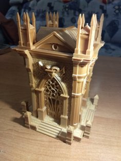 Tomb By Herrigold – Remix With Shingled Roof And Brick Walls 3D Printer Model