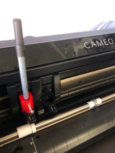 Silhouette Cameo 4 Pen Holder 3D Printer Model