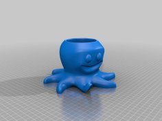 Octopus Baby 3D Printer Model