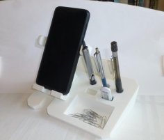 PHONE DOCK & PEN HOLDER 3D Printer Model