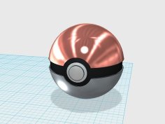 Pokeball 3D Printer Model