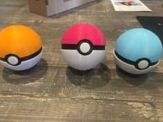 Pokeball 3D Printer Model