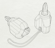 Micro Screwdriver 3D Printer Model