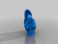 T-Rex Head Magnet 3D Printer Model