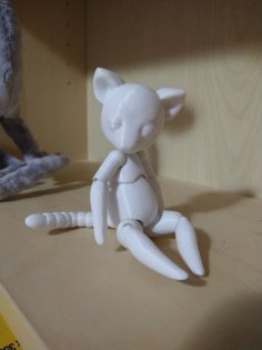 Basic Cat Doll 3D Printer Model