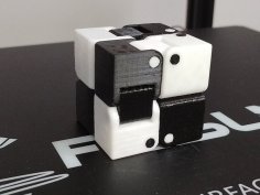 Parametric Infinity Cube Generator With Built-In Supports 3D Printer Model