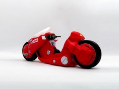 AKIRA Motorcycle 3D Printer Model