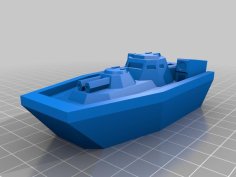 Gunboat Mk.II (Narwhal) 3D Printer Model