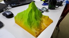 Matterhorn (Monte Cervino) 3D Printer Model