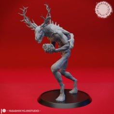 Wendigo – Tabletop Miniature 3D Printer Model