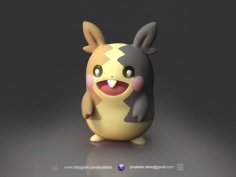 Pokemon Morpeko 3D Printer Model