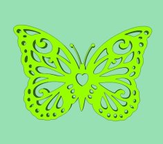 Butterfly Design 3D Printer Model