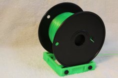 3D Printer Filament Spool Holder, fully-printable 3D Printer Model