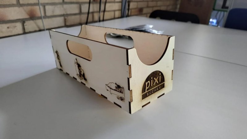 Laser Cut Pixibook Box