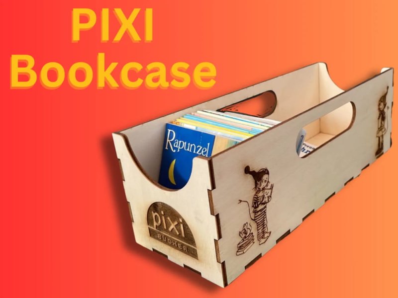 Laser Cut Pixibook Box