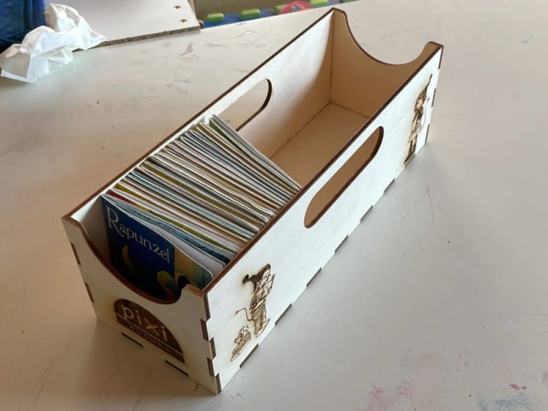 Laser Cut Pixibook Box