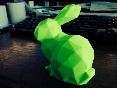 Low Poly Stanford Bunny 3D Printer Model