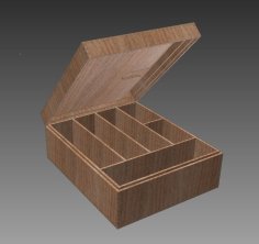 Laser Cut Small Dominion Storage Box