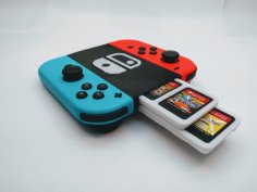 Nintendo Switch Joycon Grip And Game Case 3D Printer Model