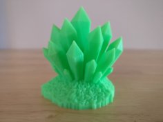 Crystal Cluster 3D Printer Model