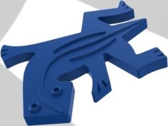 M.C.Escher Happy Lizard 3D Printer Model