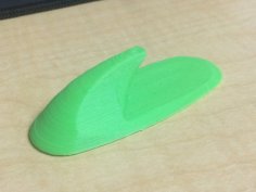 Wall Hook (3M Style) 3D Printer Model