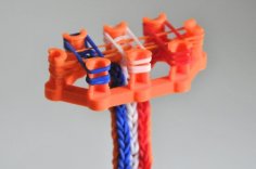 Rainbow Loom Monstertail 3D Printer Model