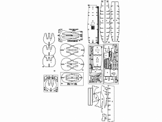 Gesamt Vektoren dxf File