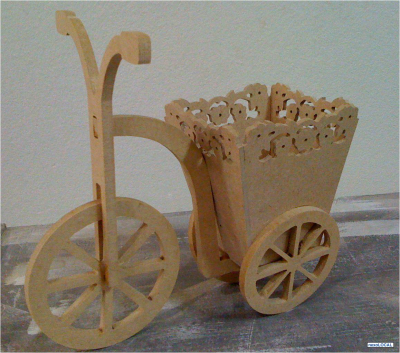 Vélo décoratif Tricycle Candy Bar