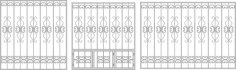 Wrought Iron Fence Window Free Vector