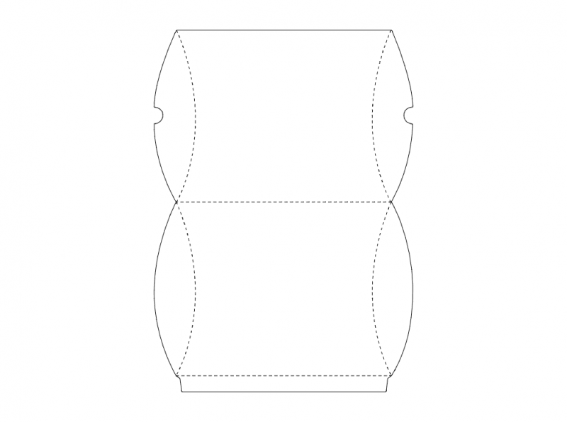 Scatole di imballaggio Design 1 file dxf