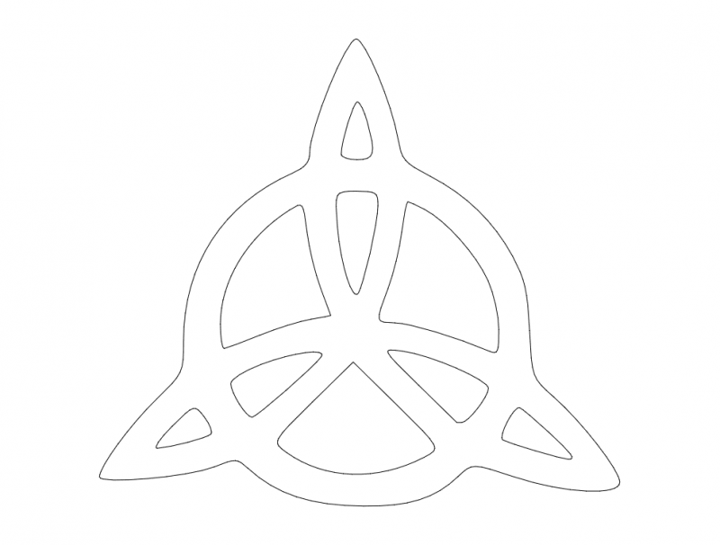 Download Celtic Knot dxf File Free Download - 3axis.co