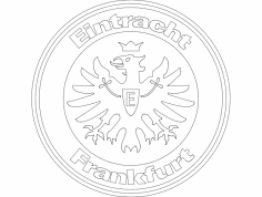 Eintract Франкфурт dxf файл
