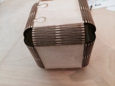 Laser Cut Living Hinge Boxes (Two Boxes)